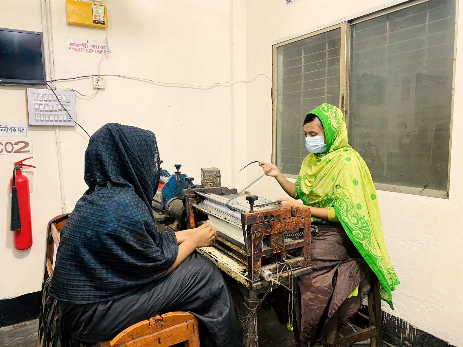 Chowdhury Leather Craft manufacturing floor